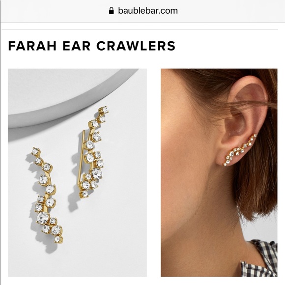 Bauble Bar Farrah Ear Crawler - Picture 3 of 4